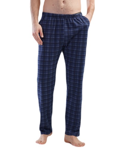 Pantalon Pijama Cuadros Azul Marino