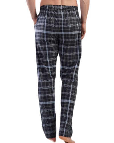 Pantalon Pijama Cuadros Gris