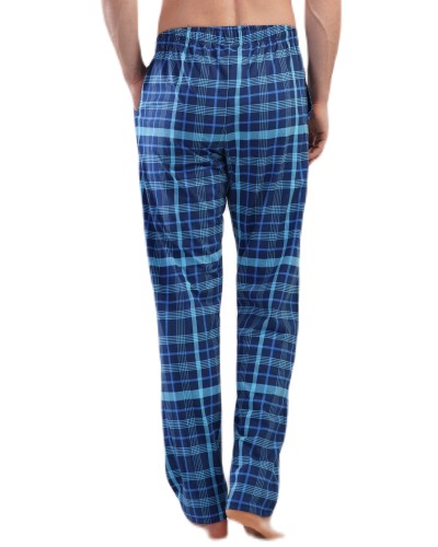 Pantalon Pijama Cuadros Azul