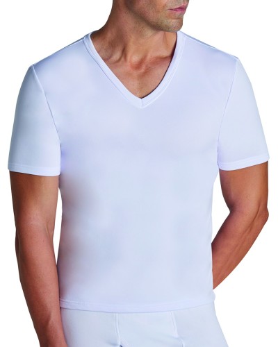 Camiseta Hombre Termal Manga Corta Pico