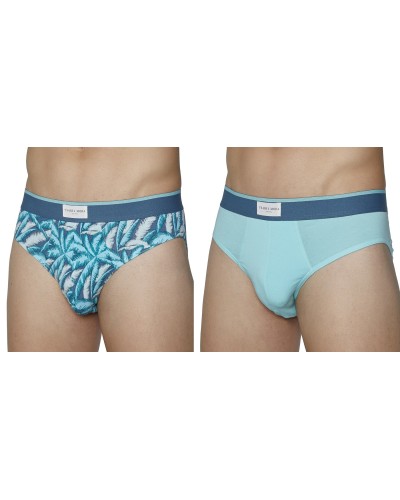 Slip Hombre Fantasia Palmeras (Pack 2 Unidades)