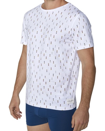 Camiseta Hombre Manga Corta Fantasia Faros Mar