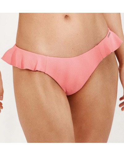 Bikini Mujer Baño Volante Fly Salmon/Coral Copa B