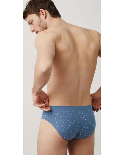 Slip Hombre Fantasia azul/marino (Pack 2 Unidades)