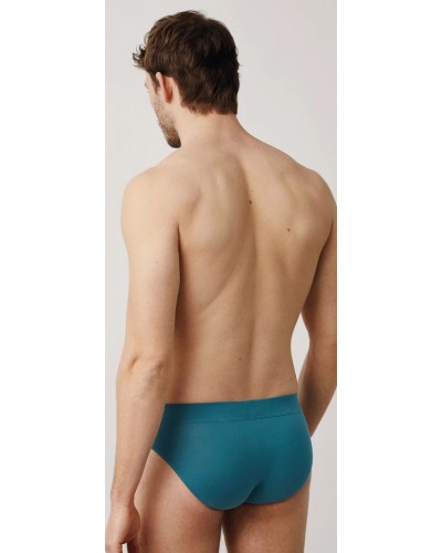 Slip Hombre Fantasia Coral/Verde Palmeras (Pack 2 Unidades)