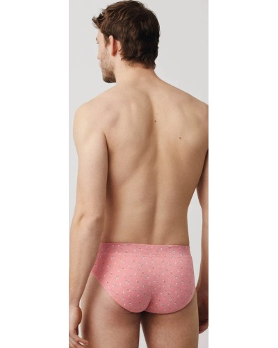 Slip Hombre Fantasia Coral/Verde Palmeras (Pack 2 Unidades)