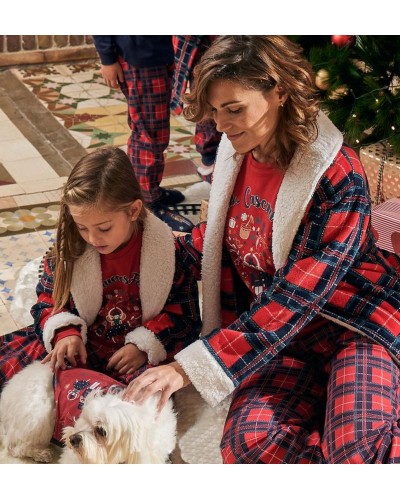 Bata Coralina Infantil Manga Larga NAVIDAD!